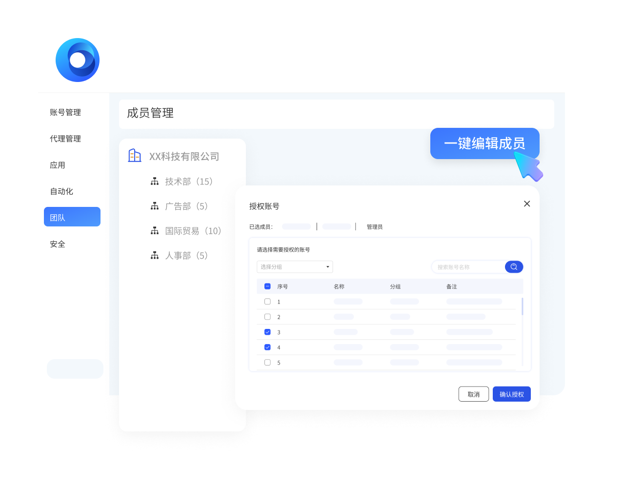 Yunlogin支持多用户团队协作